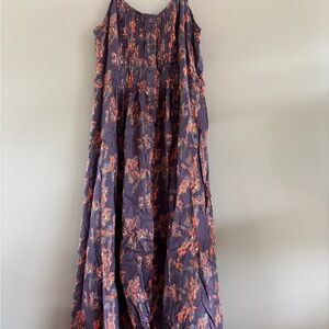 Artka Spagetti Strap Boho Peasant Dress - S